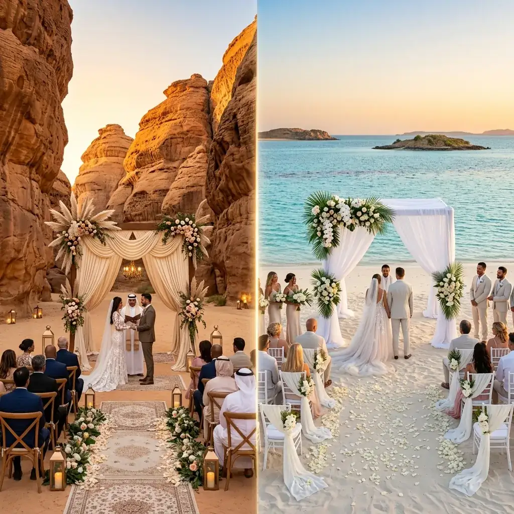 Destination Weddings in AlUla and The Red Sea: A Planning Guide