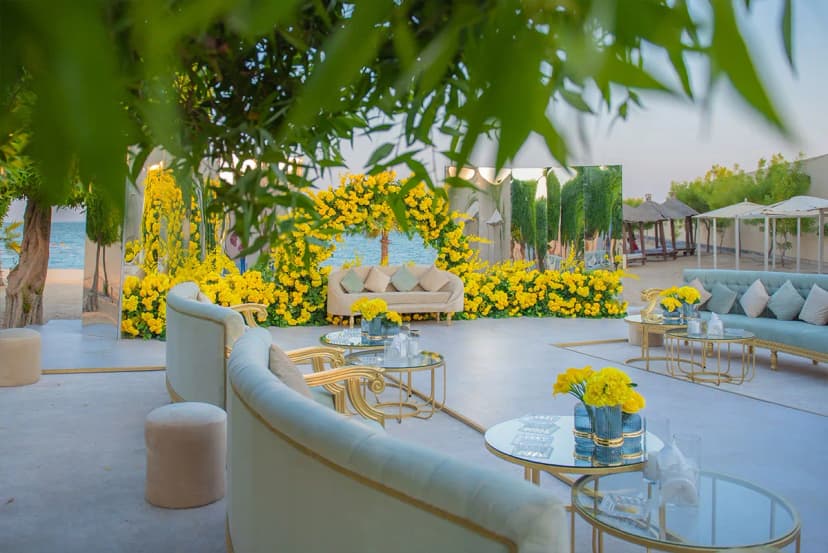 Elegant outdoor social event planning and design