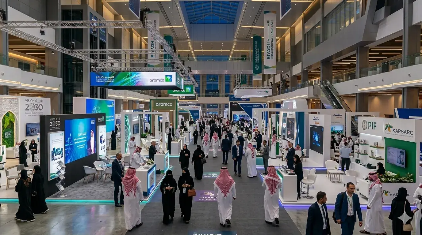 مركز الرياض للمعارض والمؤتمرات - أجنحة عرض وتنظيم معارض تجارية في السعودية